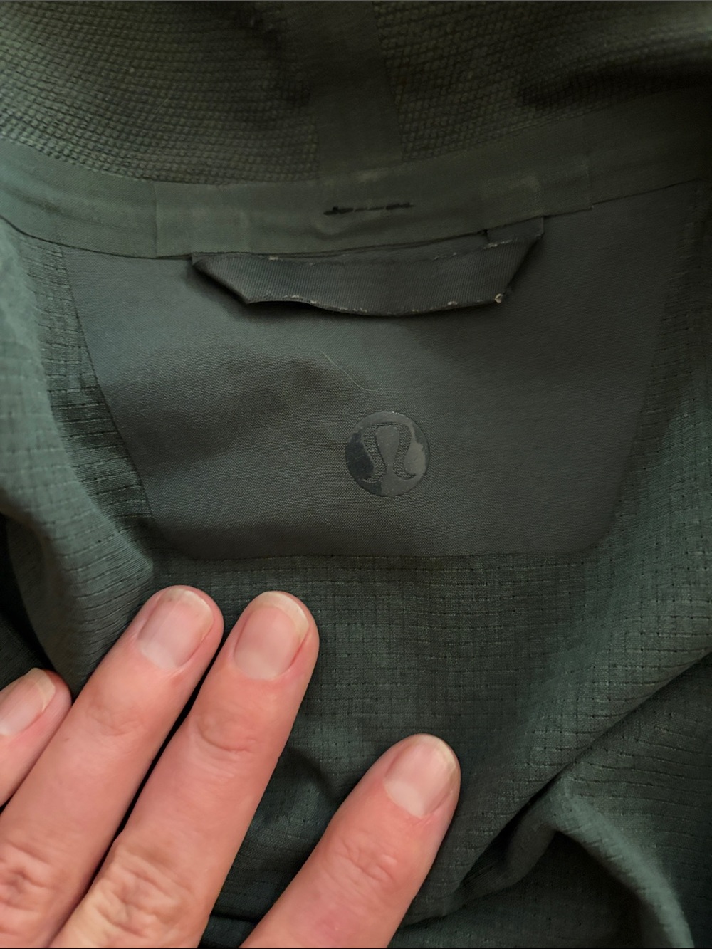 Lululemon men’s large warp light packable jacket green running - Picture 3 of 5